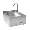 Lave-mains avec commande genou