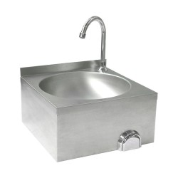 Lave-mains avec commande genou