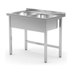 Table avec 2 éviers – soudée