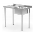 Table d’évier, vissée