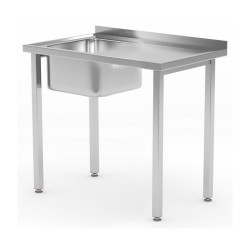 Table d’évier, vissée