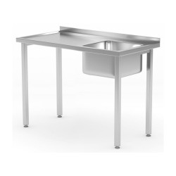 Table d’évier, vissée