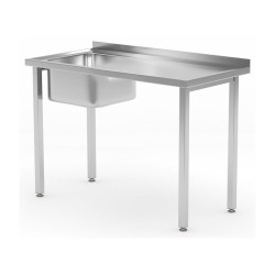 Table d’évier, vissée