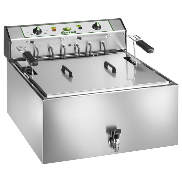 ELECTRISCHE OPZETFRITEUSE 1 x 25 L, SPECIAAL VOOR BEIGNETS OF VIS REFEB25L FIMAR