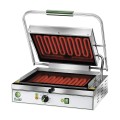 GRILL DE CONTACT VITROCERAMIQUE "PANINI" PROFESSIONNEL REPM1015VITRO FIMAR