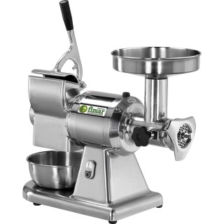 PROFESSIONELE COMBI VLEESMOLEN + PARMEZAANRASP BTG12 FIMAR