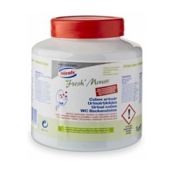 CUBES URINOIRS FRESH MOUSS (30 PCS) TE-URINO BLOC