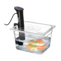 Couvercle gastronorme avec encoche pour thermoplongeur