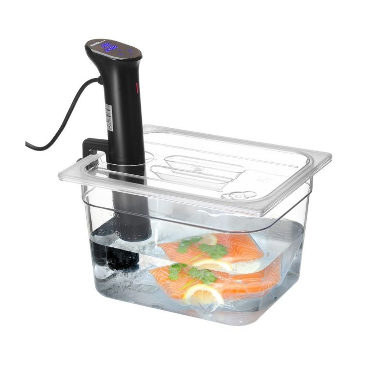 Couvercle gastronorme avec encoche pour thermoplongeur