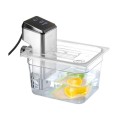 Couvercle gastronorme avec encoche pour thermoplongeur