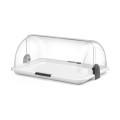 Vitrine à couvercle coulissant Roll top