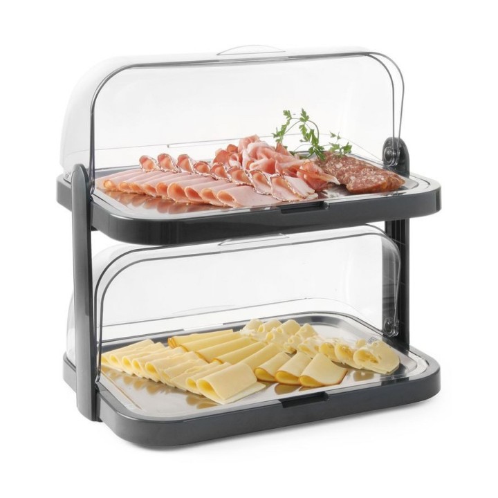 Vitrine réfrigérante Roll-top, double