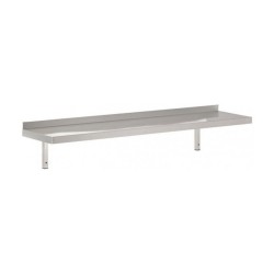 ETAGERE MURALE PLEINE FIXE 1 NIVEAU - L 1200 MM JEMP1-12040