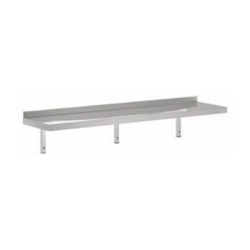 ETAGERE MURALE PLEINE FIXE 1 NIVEAU - L 2000 MM JEMP1-20040