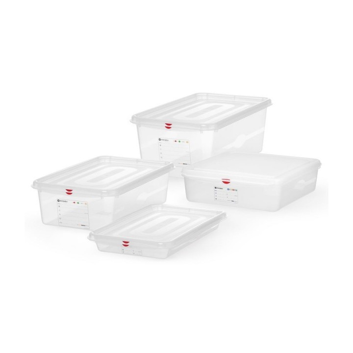 Bac gastronorme GN 1/1, polypropylène