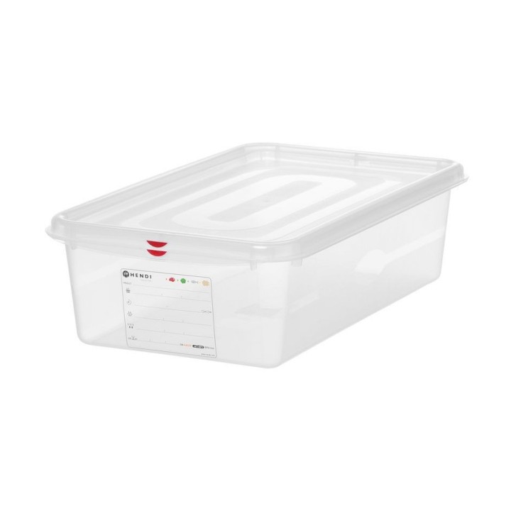 Bac gastronorme GN 1/1, polypropylène