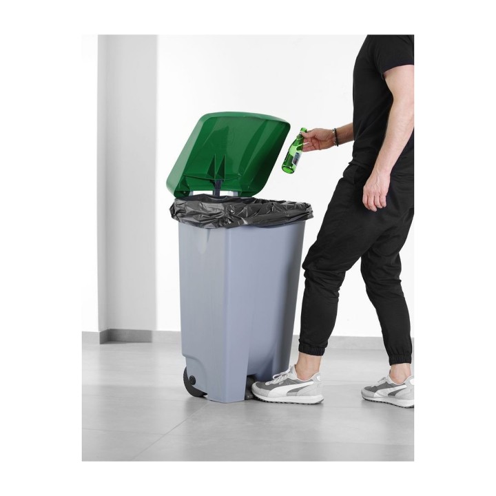 Couvercle pour collecteur à pédale