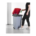 Couvercle pour collecteur à pédale