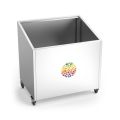 TOONBANK VOOR GROENTEN & FRUIT IN RVS L075610