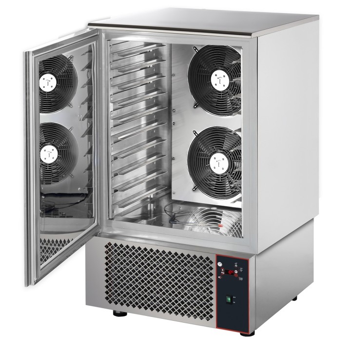 SNELKOEL EN SNELVRIESCEL, 15 X GN 1/1 - EN 600 x 400 FBFC15 TECNODOM