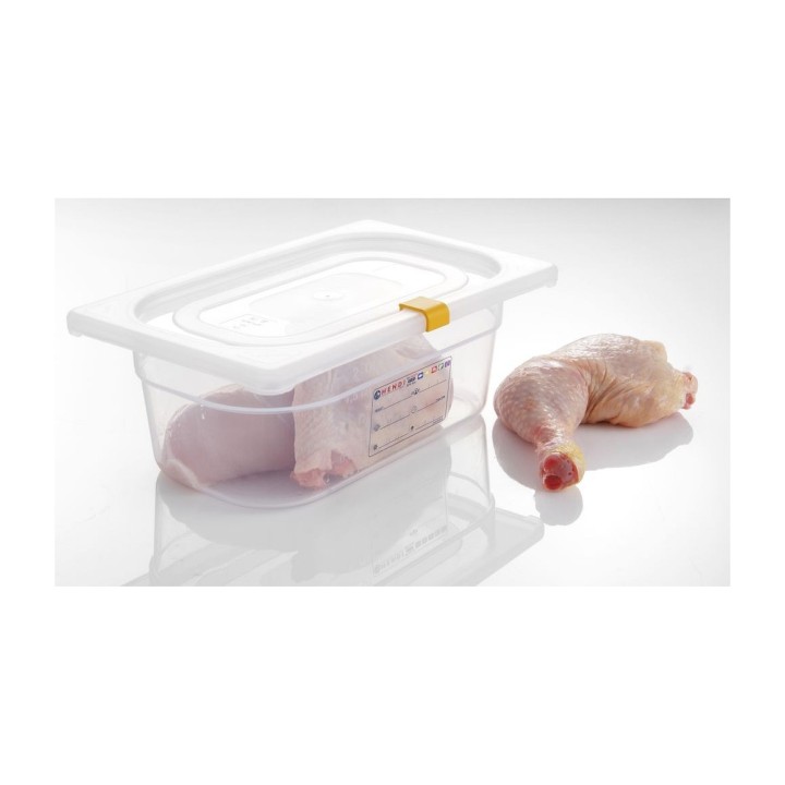 Clips de couvercle pour des boites de stockage HACCP
