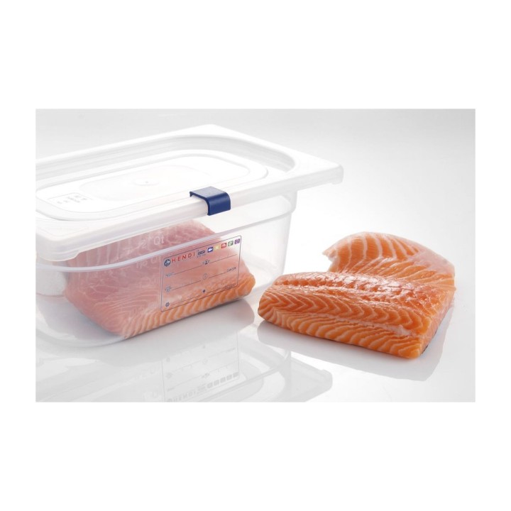 Clips de couvercle pour des boites de stockage HACCP