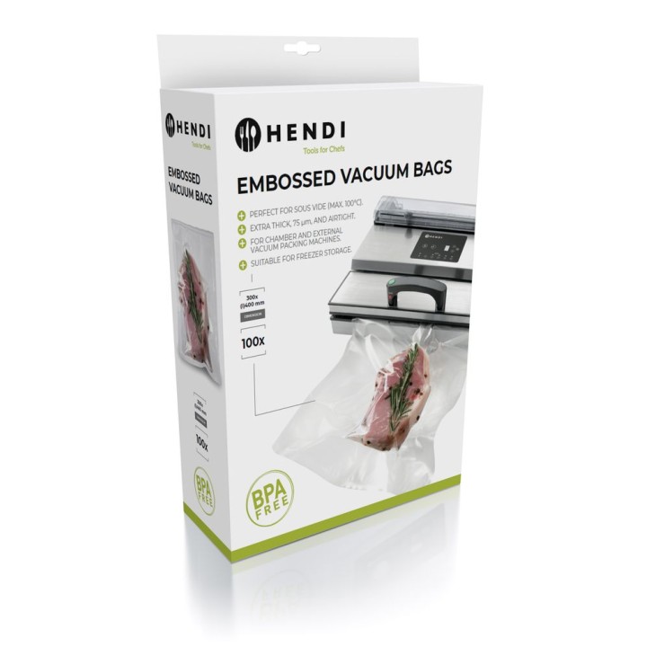 Sacs sous vide gaufrés