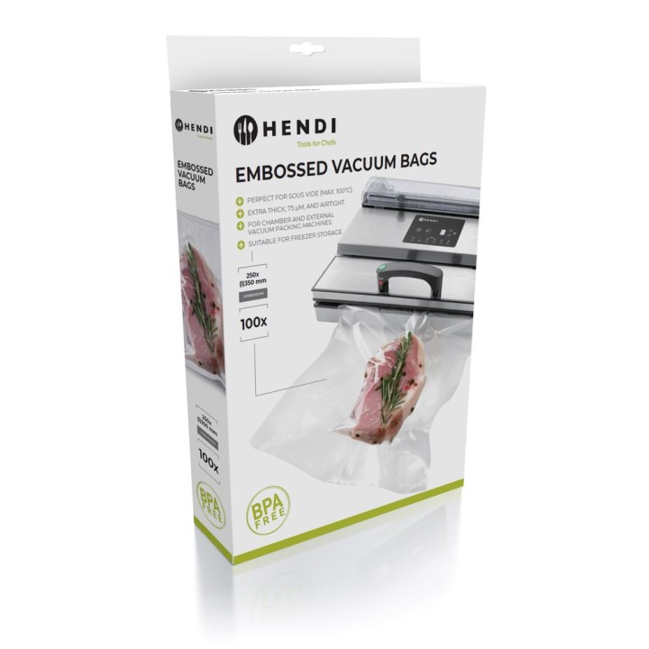 Sacs sous vide gaufrés