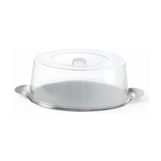 Plateau rond avec couvercle
