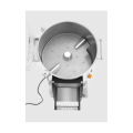 Éplucheuse de pommes de terre, 18 kg, HENDI, Kitchen Line, 230V/1100W, 622x540x(H)997mm
