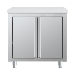RVS centrale kast - draaideuren - 800 × 700 × 850 mm