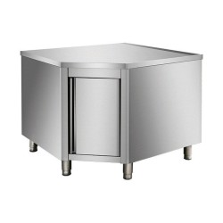 RVS centrale kast - draaideuren - 1000 × 1000 × 850 mm