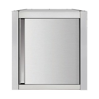 Placard mural inox - portes battantes - 600 × 400 × 650 mm