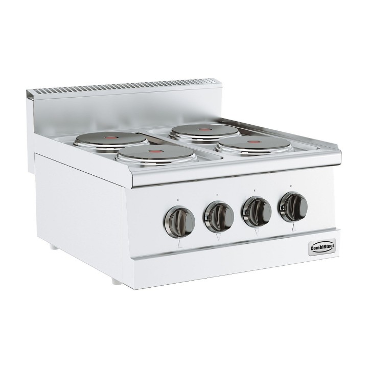 BASE 600 CUISINIÈRE AVEC PLAQUE ÉLECTRIQUE 4 PL.