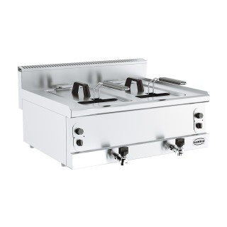 BASE 600 FRITEUSE A GAZ. 2X8L  **ATTENTION