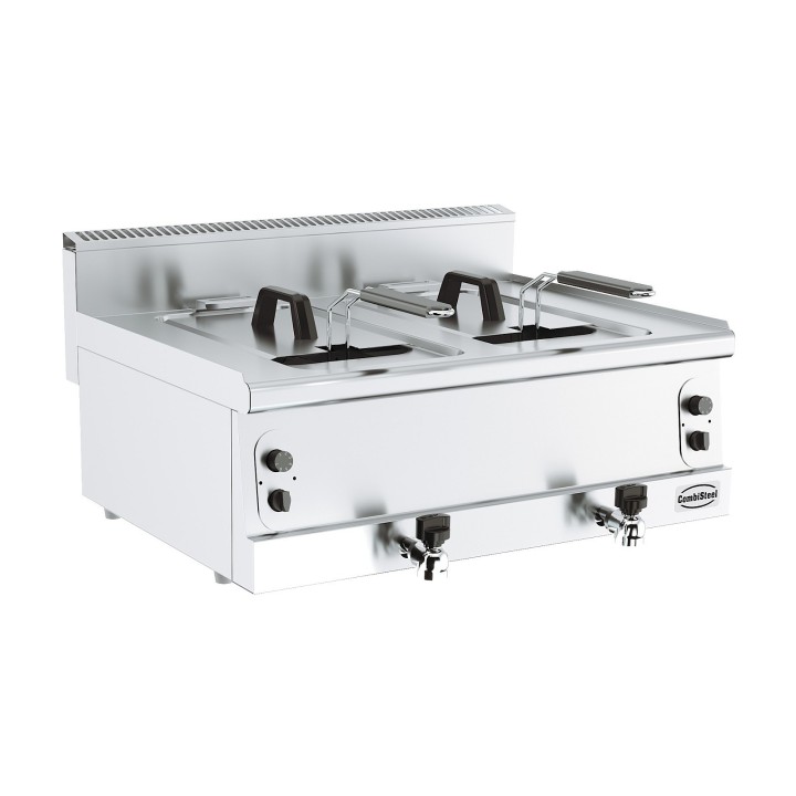 BASE 600 FRITEUSE A GAZ. 2X8L  **ATTENTION