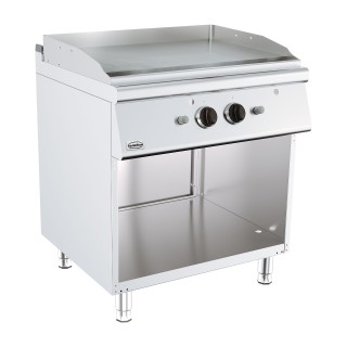 BASE 700 PLAQUES GRILL A GAZ CHROME
