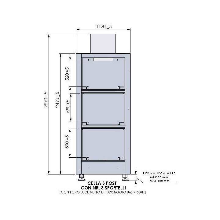 GEKOELDE MORTUARIUMCEL (3 LICHAMEN) HMFHD3TN MEDDOM