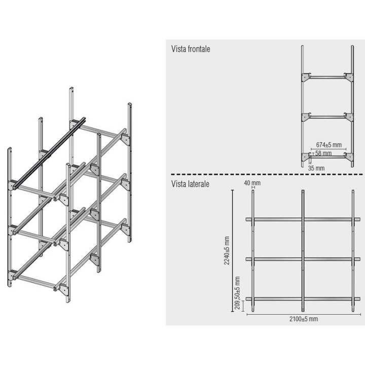 CELLULE MORTUAIRE REFRIGEREE (3 CORPS) HMFHD3TN MEDDOM