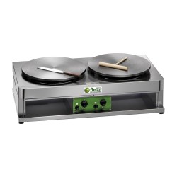 CREPIERE GAZ DOUBLE Ø 400 MM GCRPG42 FIMAR