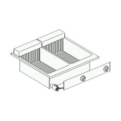 FRITEUSE ÉL. 2X10 L
