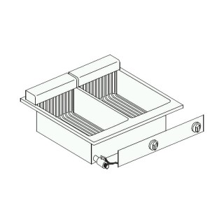 FRITEUSE ÉL. 2X10 L