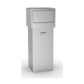 POUBELLE EN ACIER INOXYDABLE POUR RESTAURATION RAPIDE 80 L HCSNACK COMBISTEEL