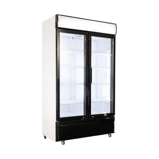 RÉFRIGÉRATEUR 2 PORTES EN VERRE BEZ-780 GD