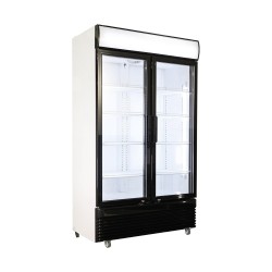 RÉFRIGÉRATEUR 2 PORTES EN VERRE BEZ-780 GD