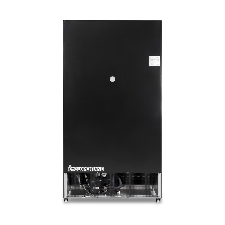 RÉFRIGÉRATEUR AVEC PORTES COULISSANTES EN VERRES BEZ-780 SL NOIR