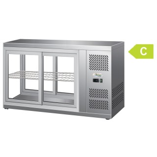 VITRINE D'EXPOSITION REFRIGEREE 150 L - SELF SERVICE FGHAV111 FORCAR