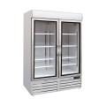 CONGÉLATEUR 2 PORTES EN VERRE