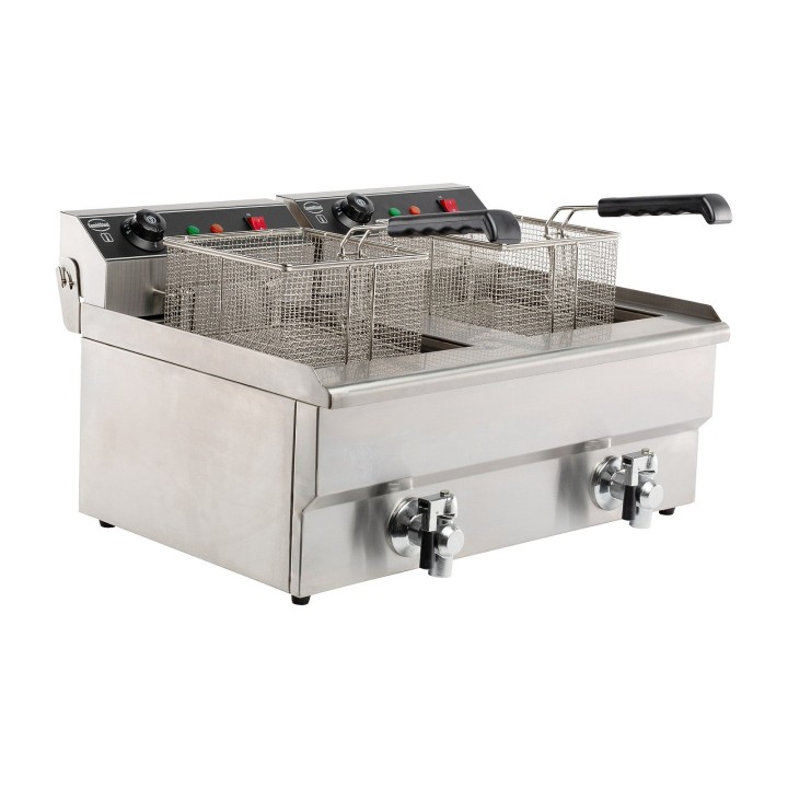 FRITEUSE POSABLE ELECTRIQUE 2X8 L
