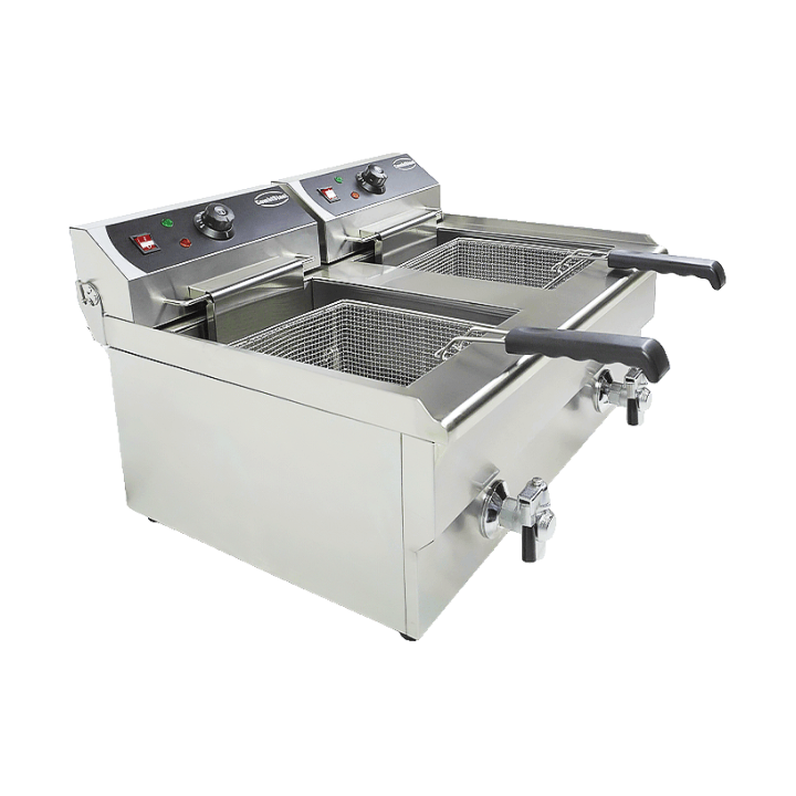 FRITEUSE POSABLE ÉLECTRIQUE 2X10 L
